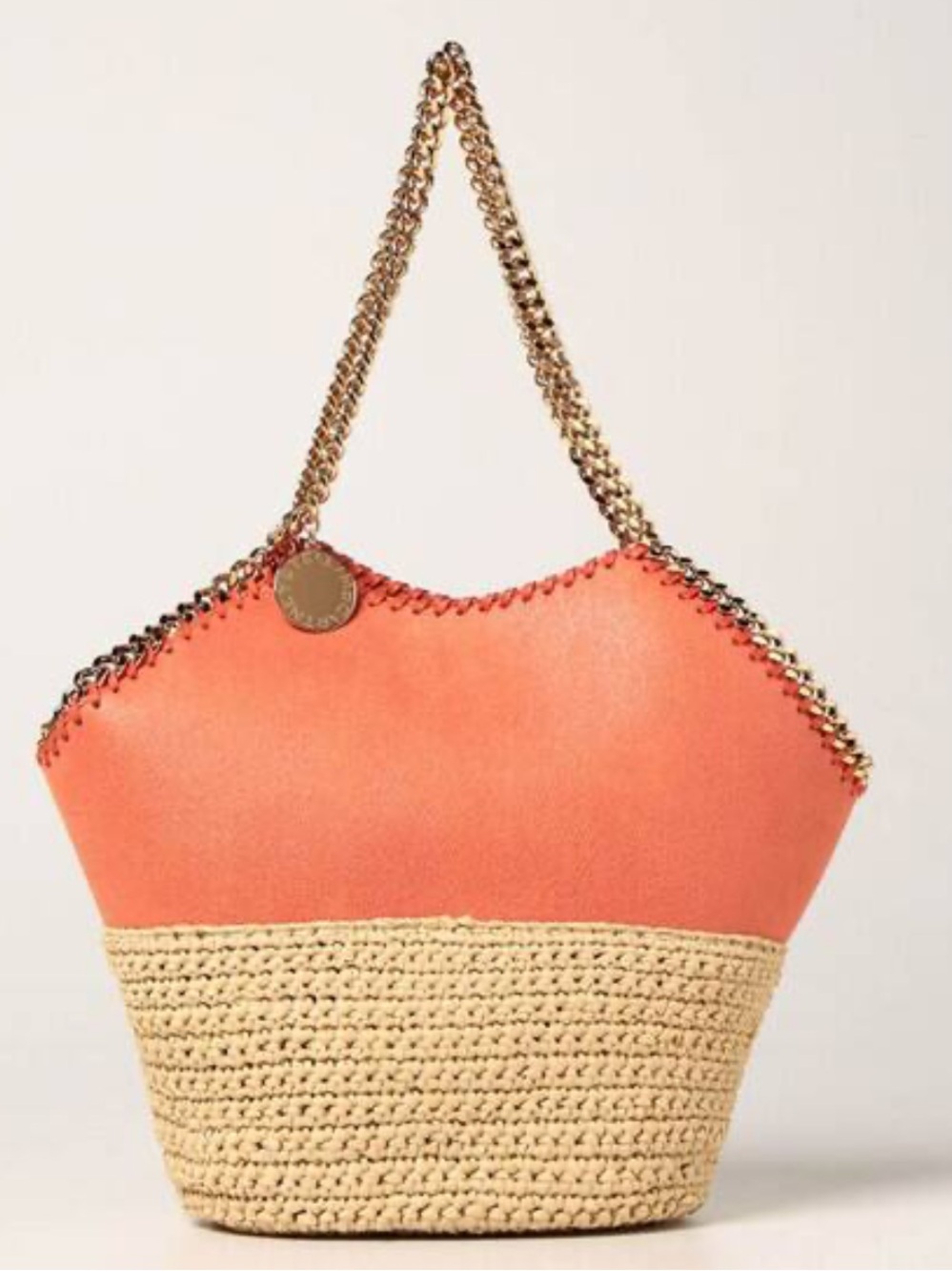 Stella McCartney Falabella Rafia Tote Bag